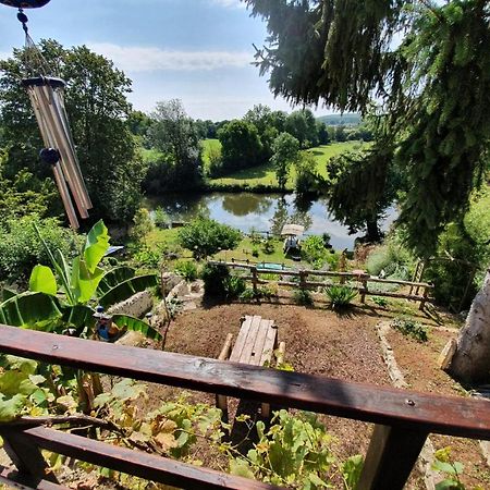 Le Cottage Belmontais, Maison Individuelle, Vue Panoramique Sur La Riviere Beaumont-sur-Sarthe Exterior foto
